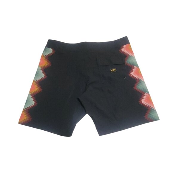 Billabong Recycler DBAH Pro Mens Board Shorts Aztec Print Black Size 38 - Picture 13 of 16